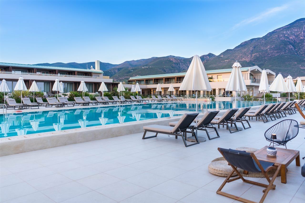 Horizon Blu Boutique Hotel Каламата Экстерьер фото